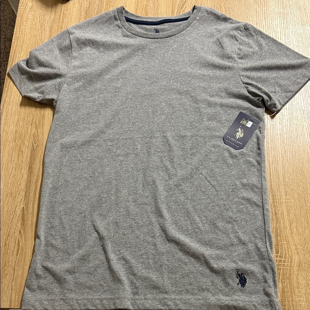 U.S. Polo Assn. Gray Short Sleeve Tee